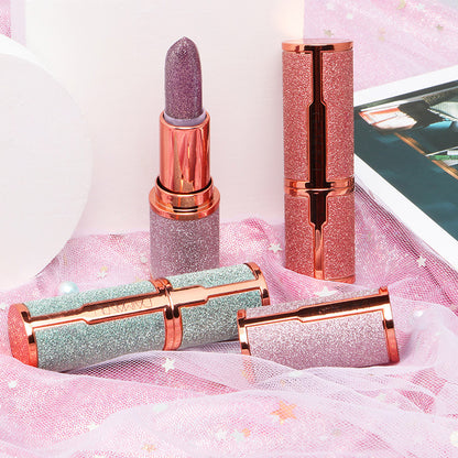 Diamond Star Color Changing Jelly Lipstick - Cute Pink