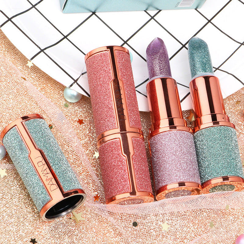 Diamond Star Color Changing Jelly Lipstick - Cute Pink